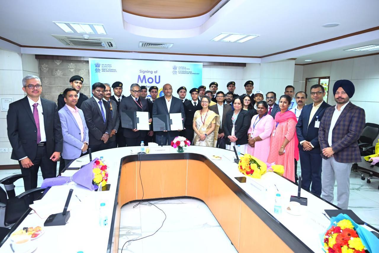 MOU Sign Between C-DAC and DGS