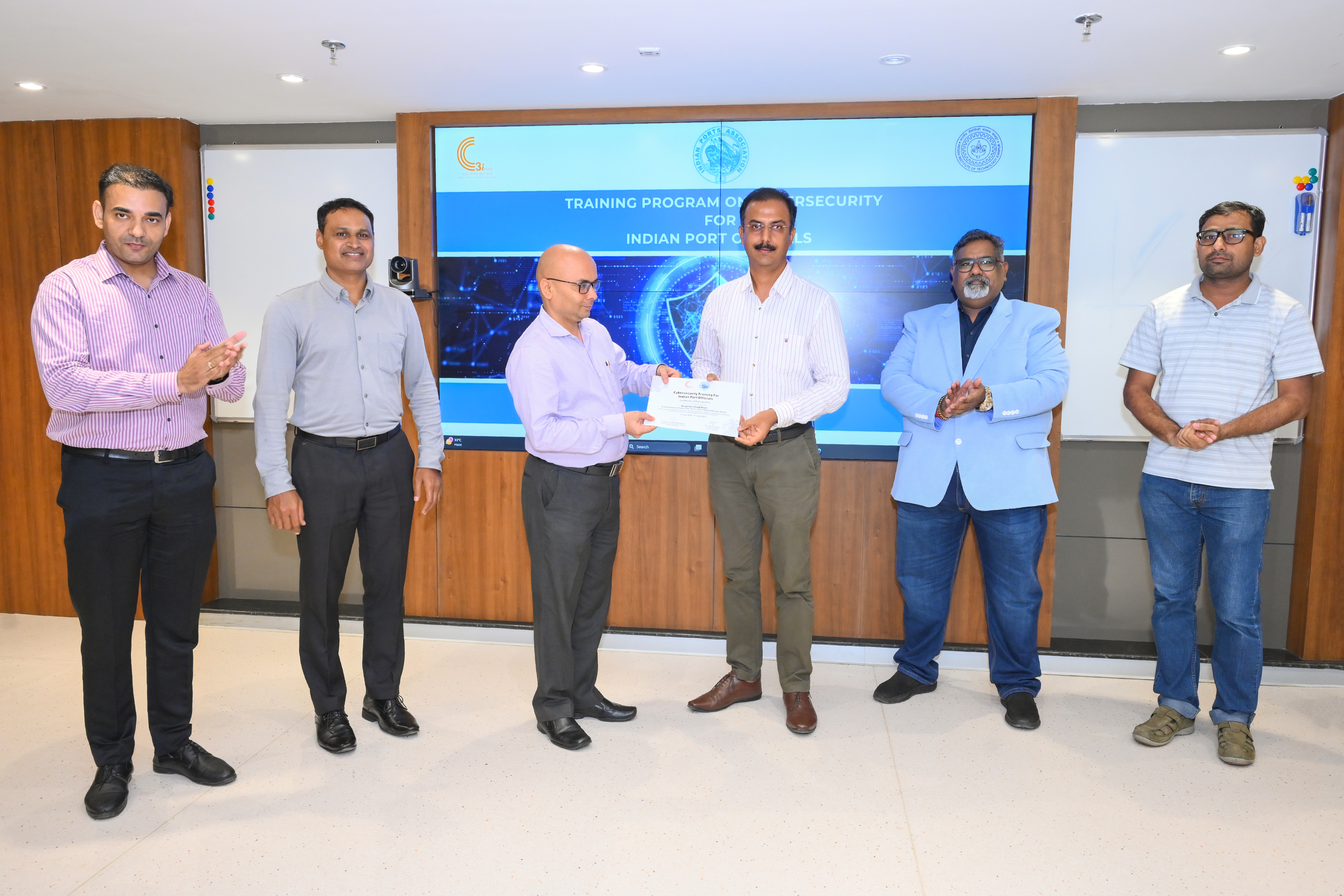 Cybersecurity training for Indian port officials