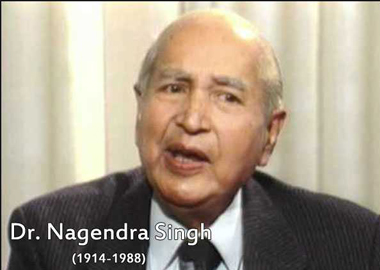 Dr. Nagendra Singh, ICS